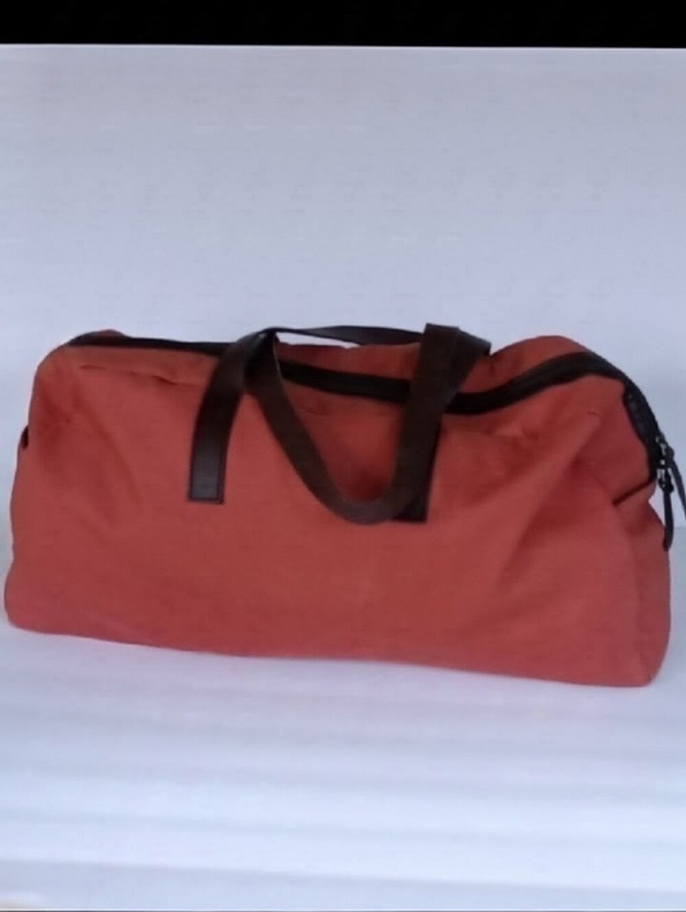 Everlane Canvas Weekender Overnight Bag Terra Cotta